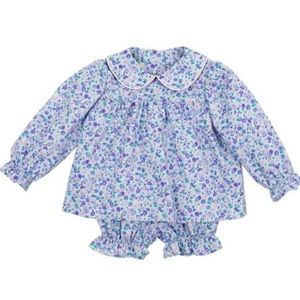 TBBC Bon Air Bloomer Set in Mableton Minnie Floral with Palm Beach Pink